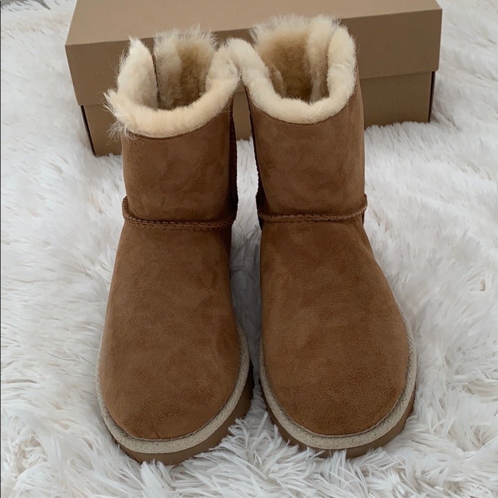 UGG Selene genuine shearling Boots ( women’s ) - Picture 4 of 8
